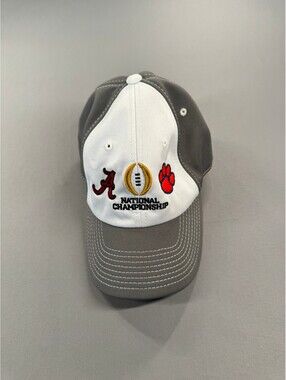2017 National Championship College Football Cap Alabama & Clemson